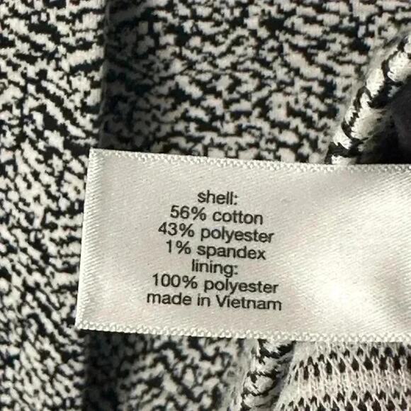 Lane Bryant Blazer Suit Jacket black & white office wear plus size blazer - Picture 7 of 11